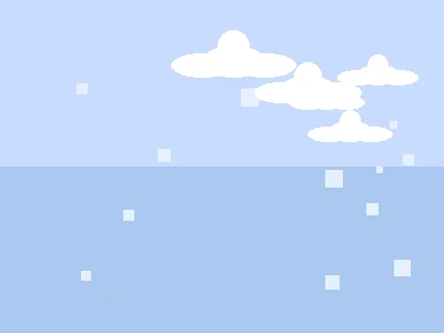 像素艺术作品：云端王国，jdb电子 社区创作